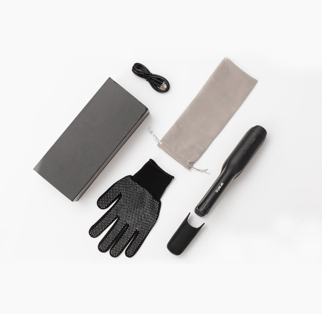 Cordless touch-up hair wand